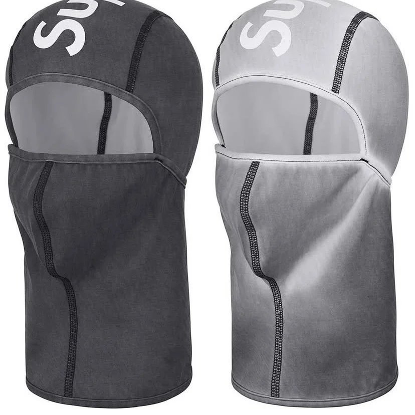 Grey to White (Temperature-Color-Changing Balaclava)