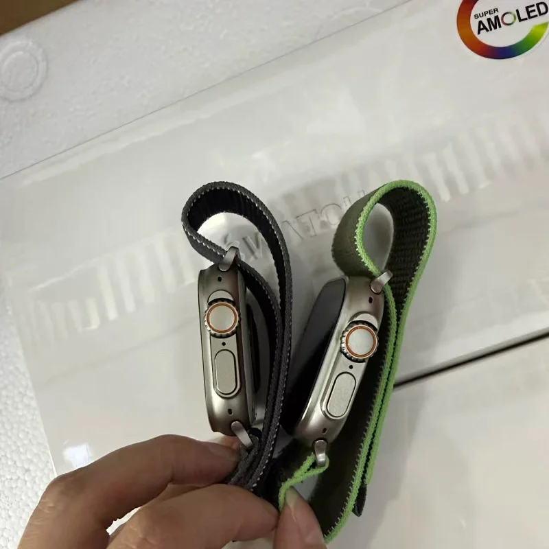 U3-Elastic Strap (Black + Green, strap note, default black)