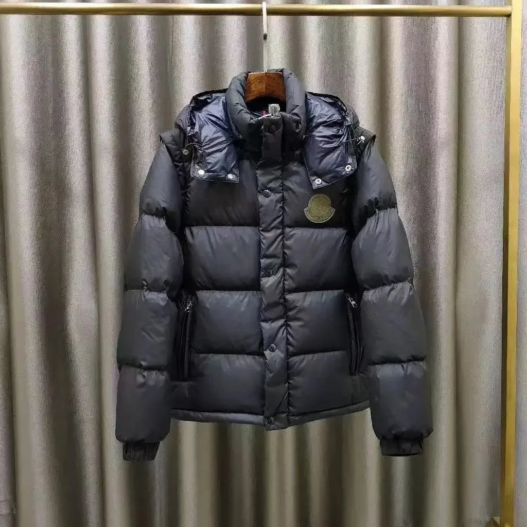 05-Black (Dark Blue Lining) Detachable Sleeves
