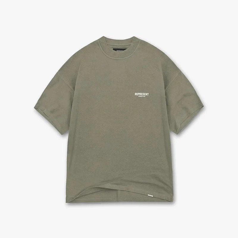 Represent Tee — Olive green colorway — USFans Spreadsheet photo