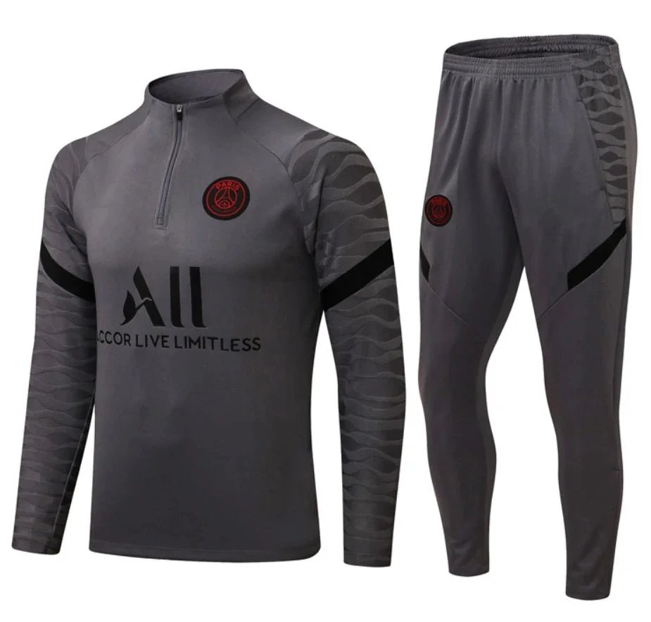 Football PSG Tracksuit — 2122 Paris Grey colorway — USFans Spreadsheet photo