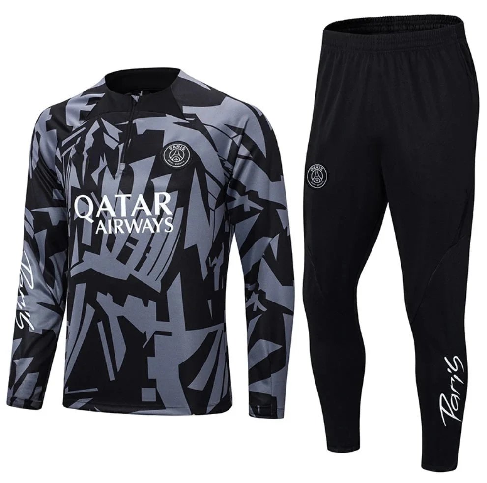 Football PSG Tracksuit — 2223 paris camouflage gray colorway — USFans Spreadsheet photo