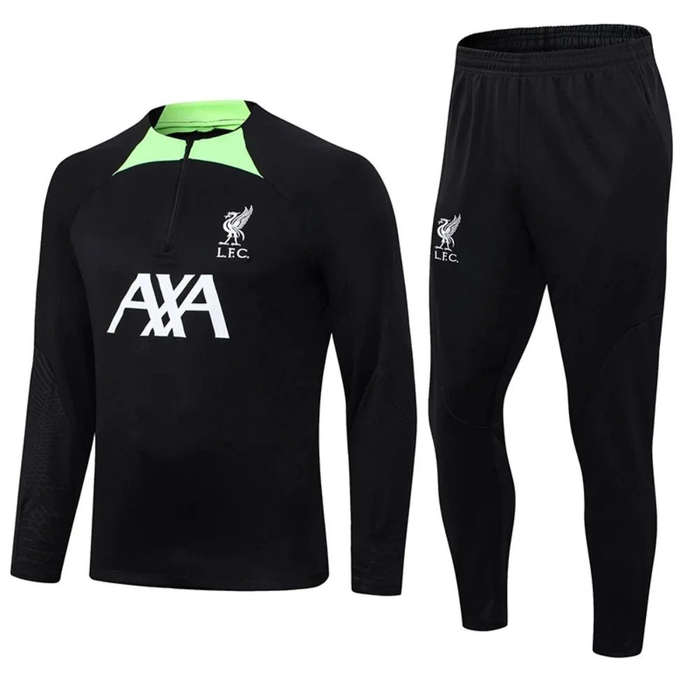 Football PSG Tracksuit — 2324 Liverpool Black colorway — USFans Spreadsheet photo