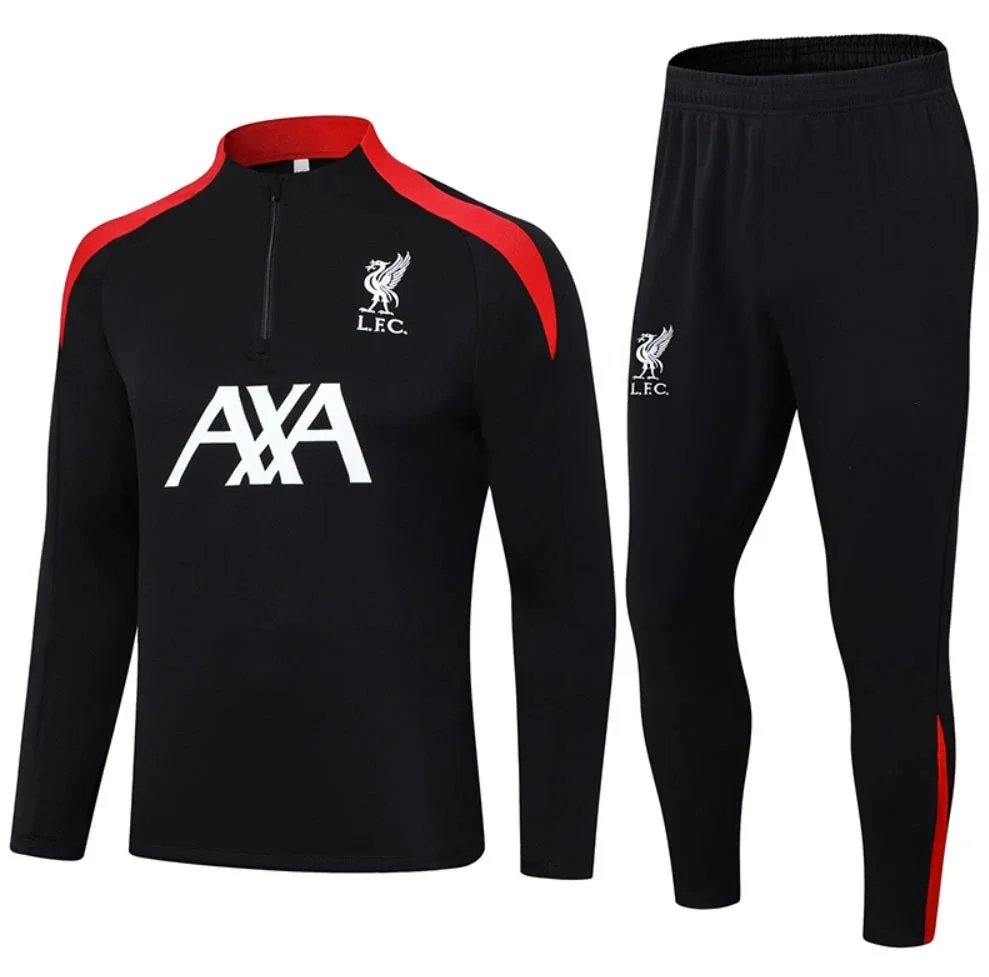 Football PSG Tracksuit — 2425 Liverpool Black colorway — USFans Spreadsheet photo