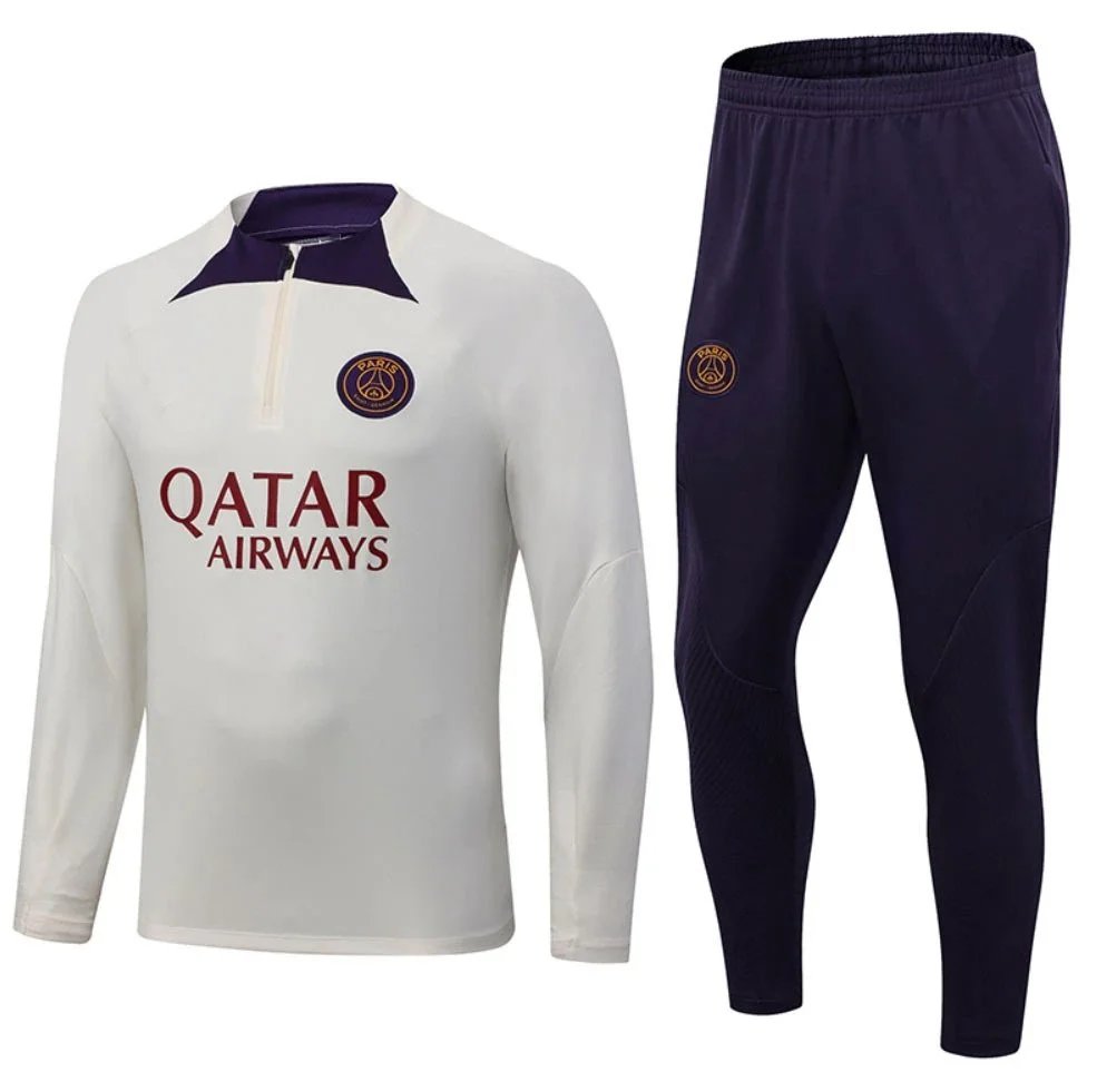 Football PSG Tracksuit — 2324 Paris beige colorway — USFans Spreadsheet photo