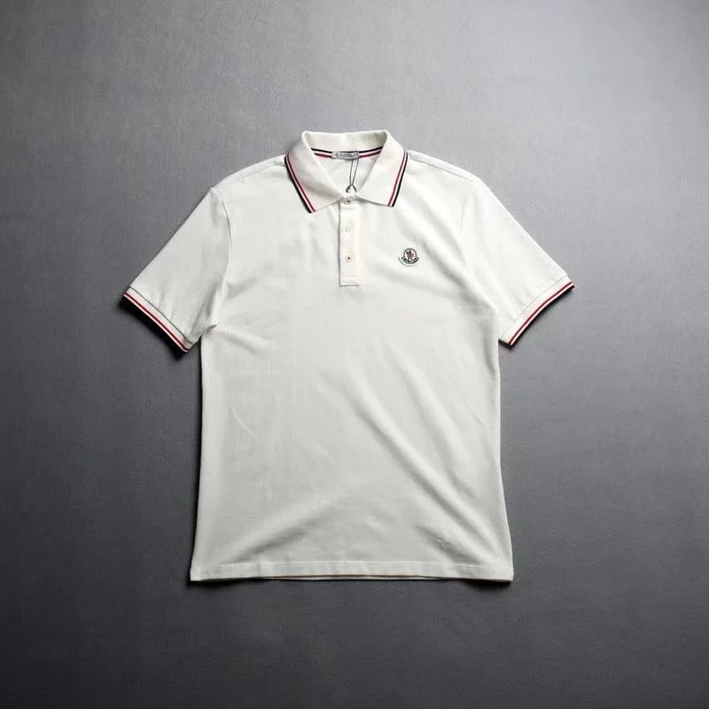 Moncler POLO — white colorway — USFans Spreadsheet photo