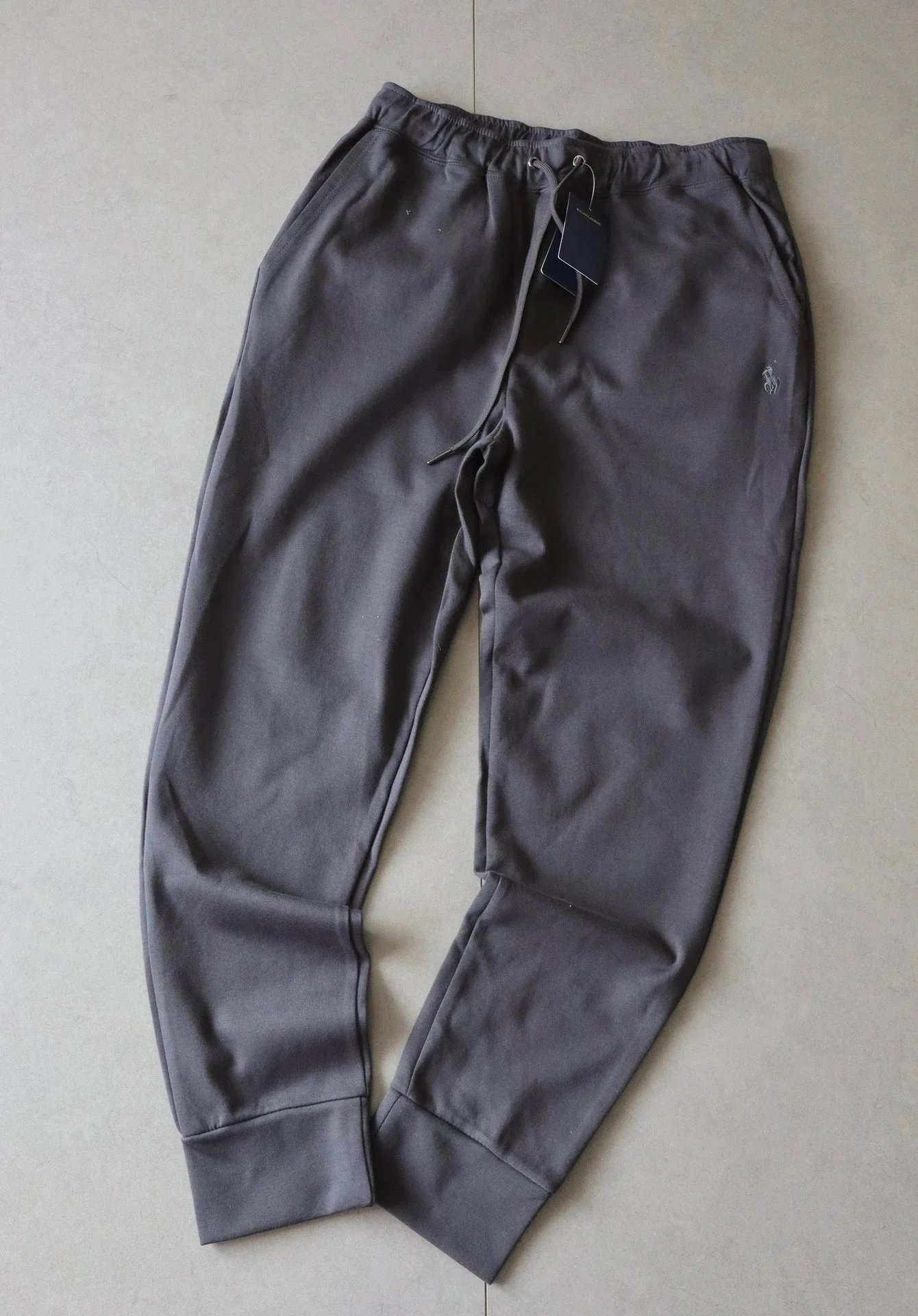 Dark gray pants