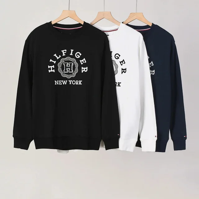Tommy Hilfiger Hoodies & Sweatshirts Crew Neck Logo Sweatshirt product detail image 1