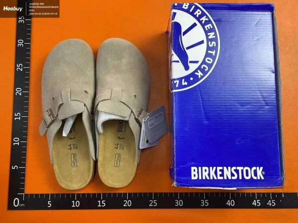 Birkenstock Arizona Green Leather Sandals - 6