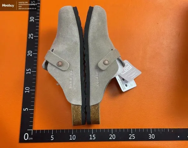 Birkenstock Arizona Green Leather Sandals - 5