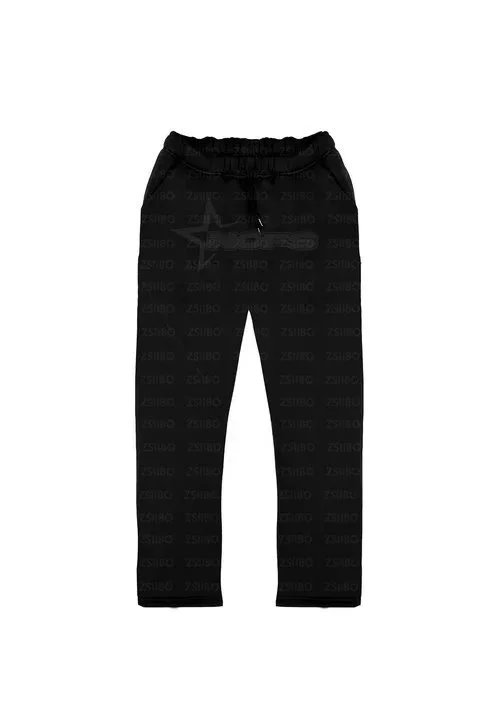 Black and gray pants