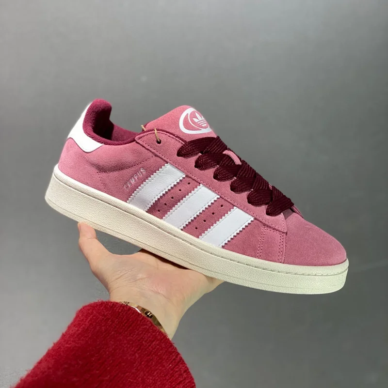 Pink and white