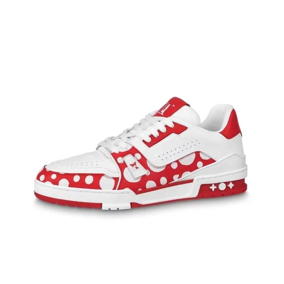 White and red