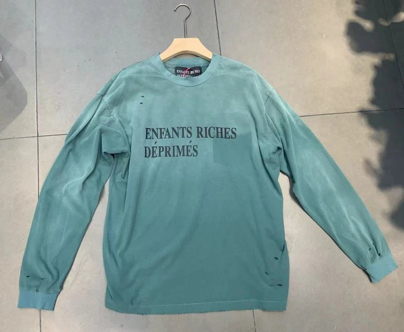 3571 blue long sleeve T shirt SKU image