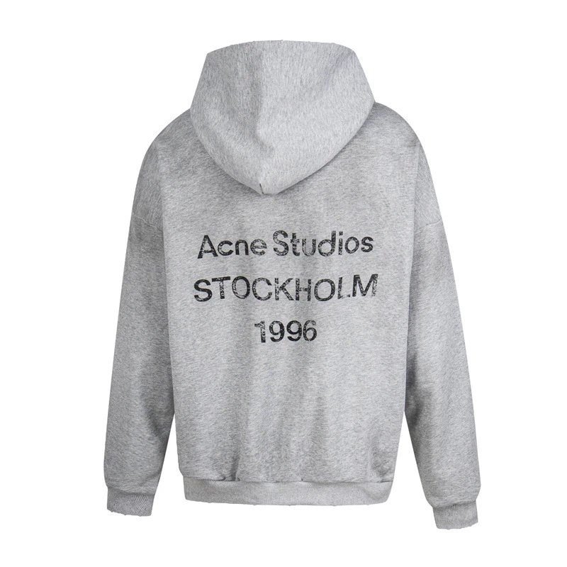 Acne Studios Stockholm 1996 Black Hoodie - 14