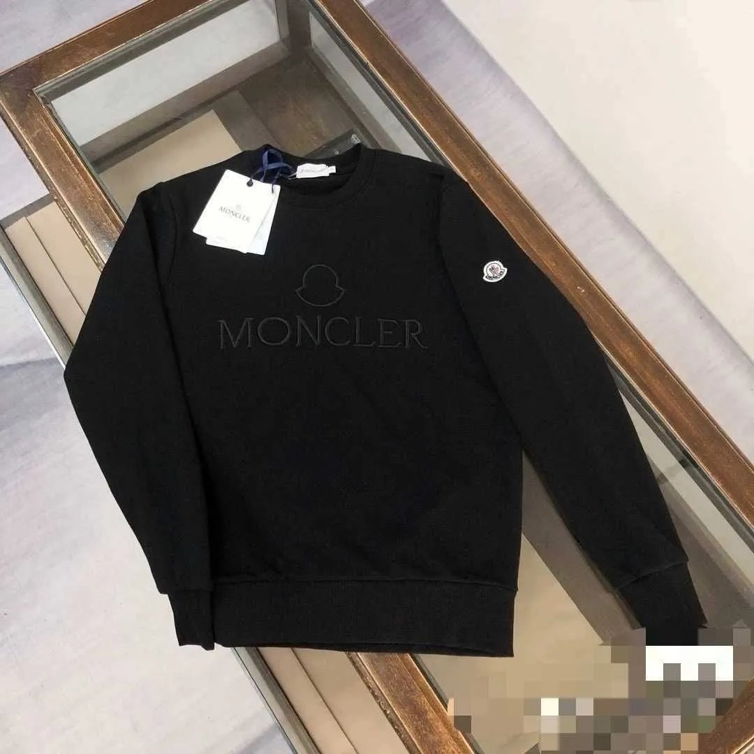Moncler Embossed Logo Crewneck Sweater Hoodie
