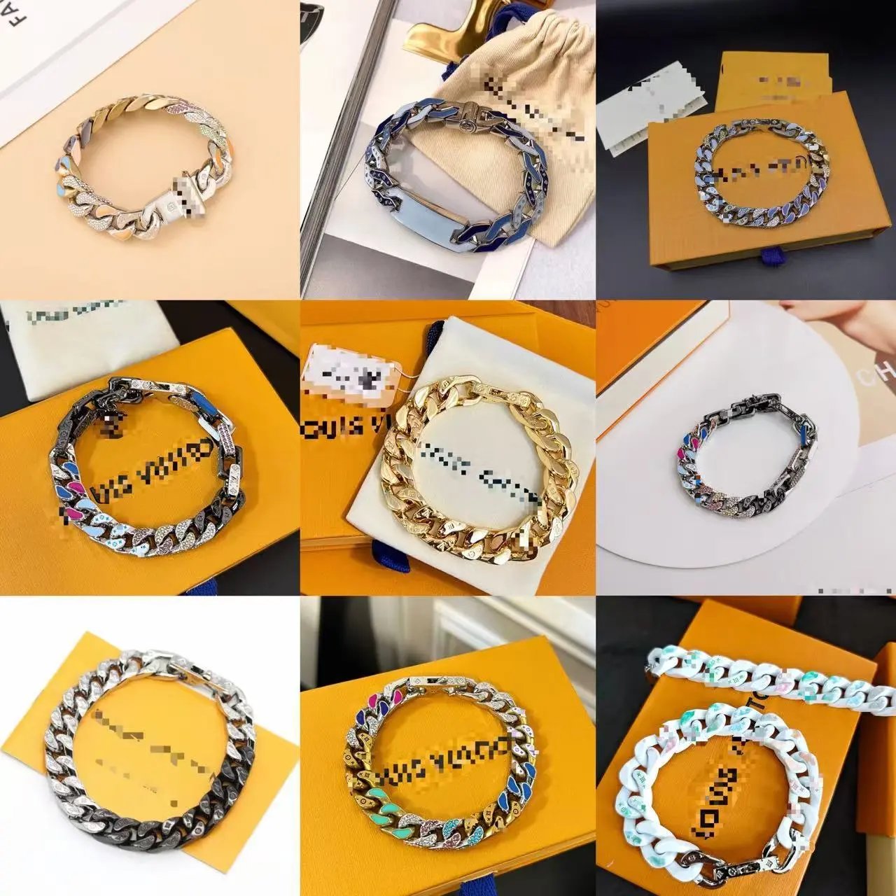 LV Colorful Bracelet