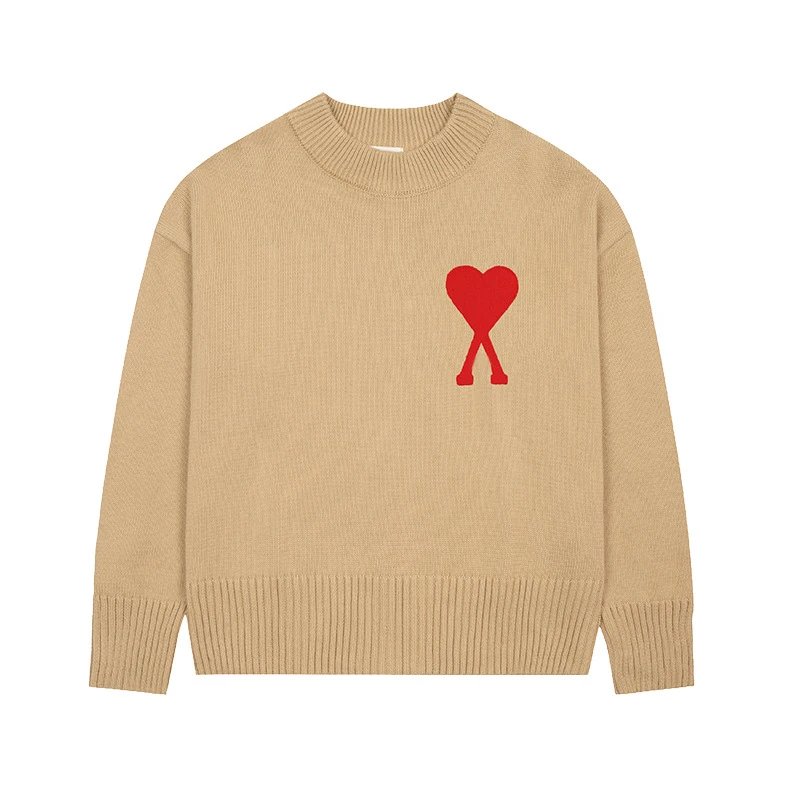 Large Heart Khaki SKU image