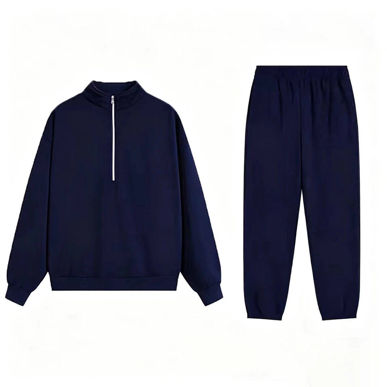 Navy blue half zipper foot binding set (newly upgraded version in August)