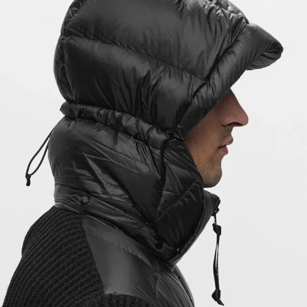 C.P. Company Goggle Hooded Down Jacket Army Green - 10