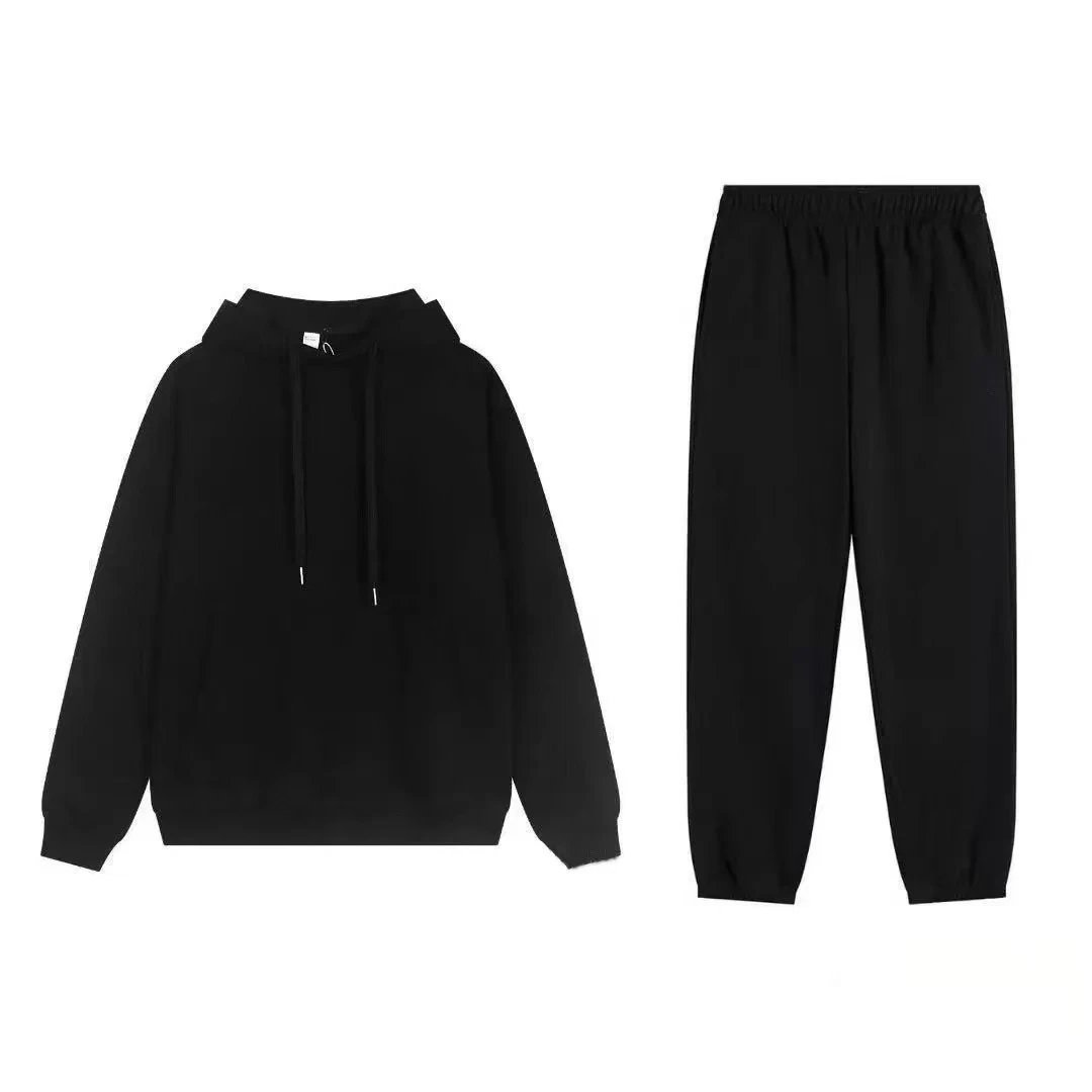 Black hoodie and ankle pants set (newly upgraded version in August)