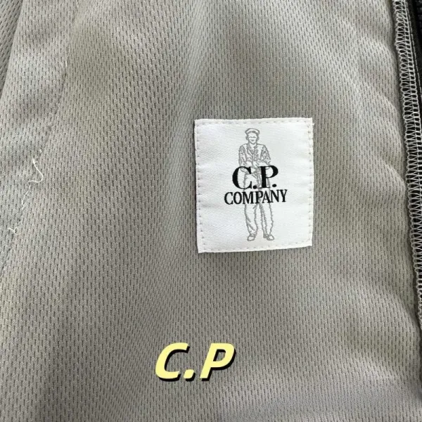 C.P. Company Goggle Jacket Beige Outerwear - 5