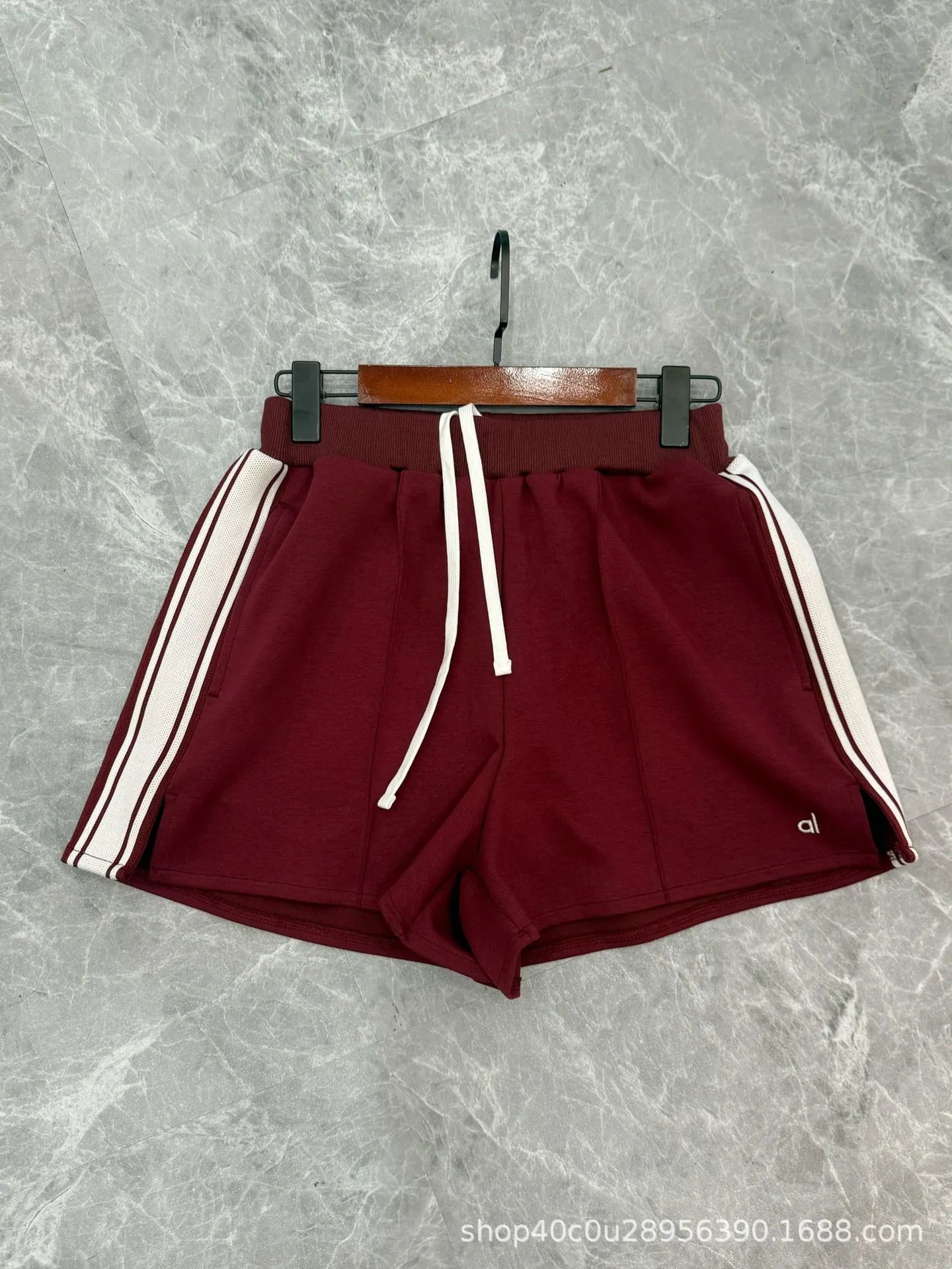 Wine-red shorts SKU image