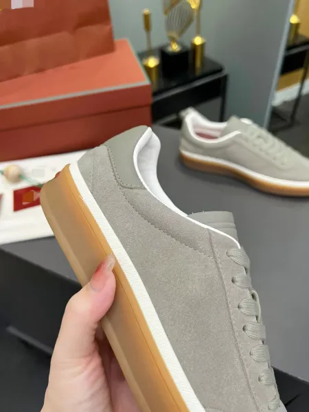 Hogan Interactive Metallic Silver Sneakers - 22