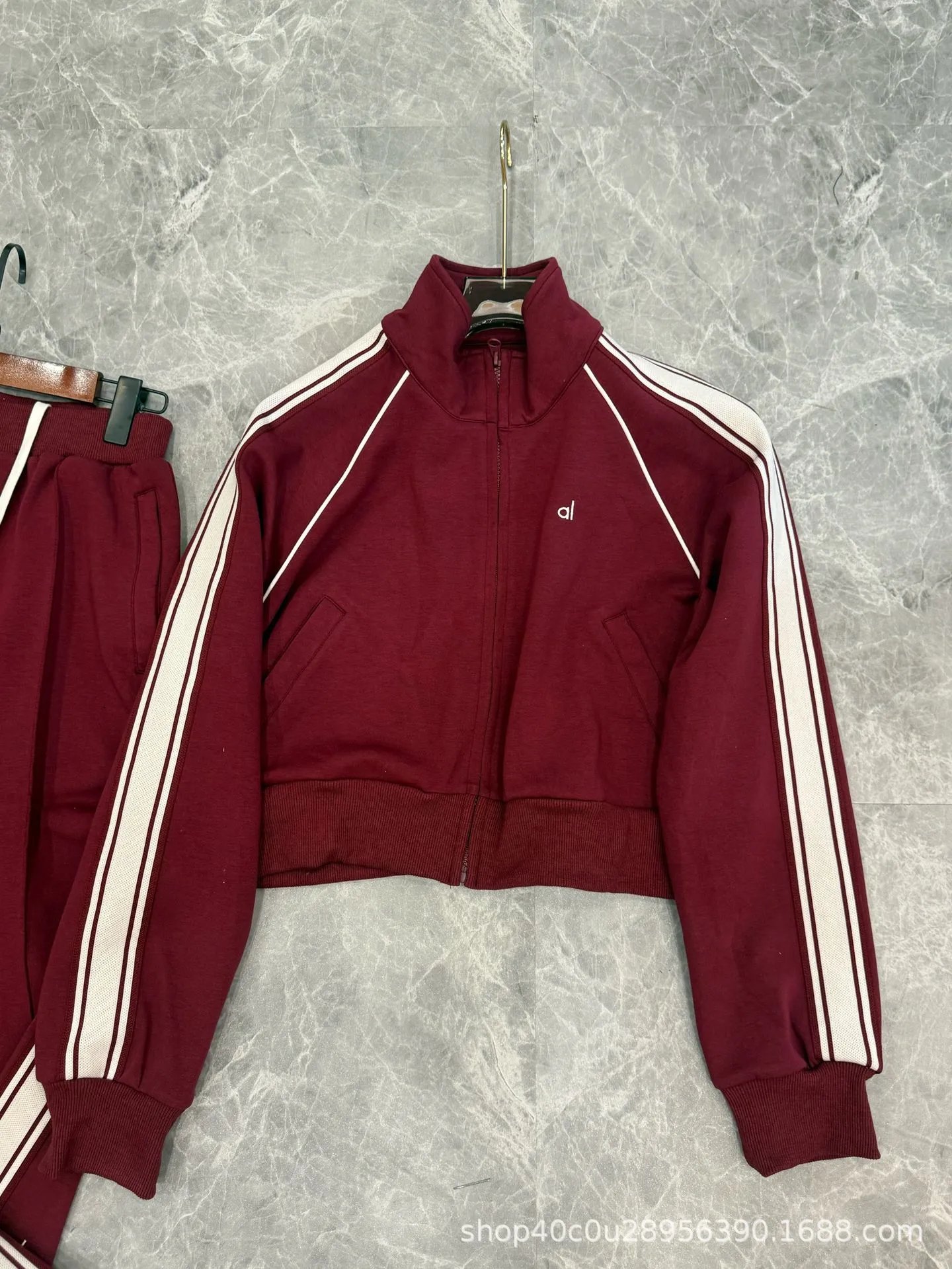 Burgundy coat SKU image