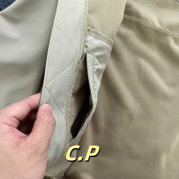 C.P. Company Goggle Jacket Beige Outerwear - 10
