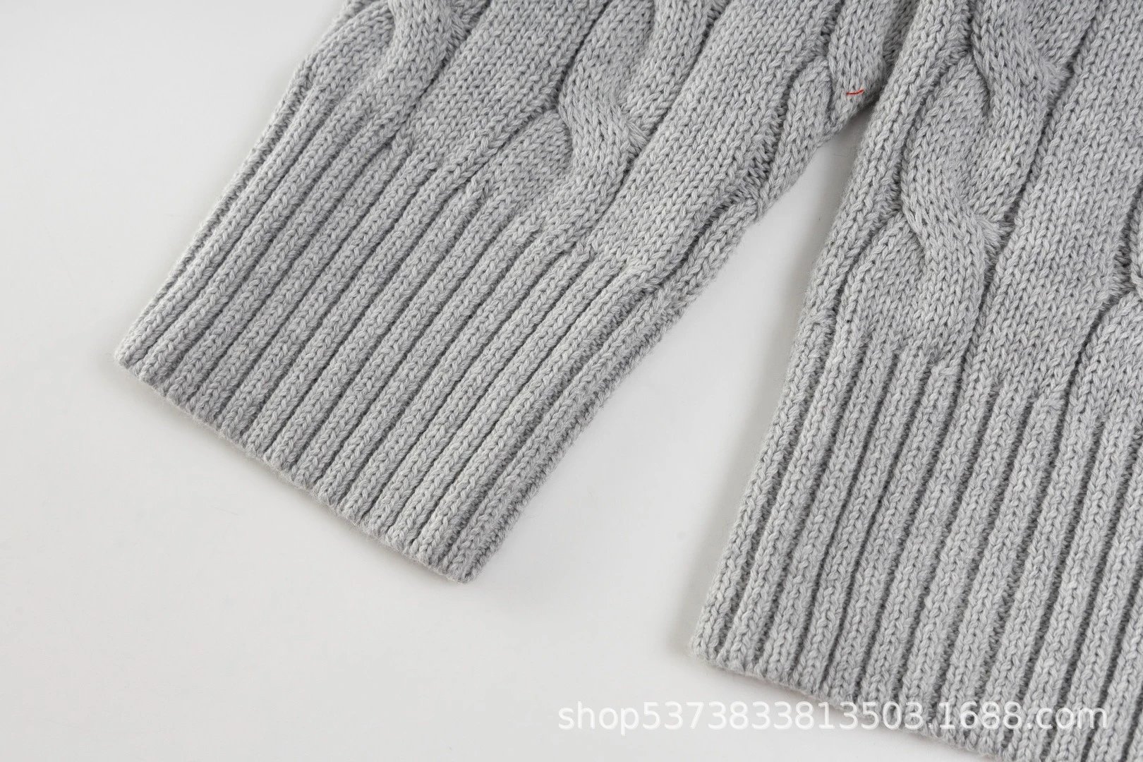 Ralph Lauren Cable Knit Half-Zip Sweater Black - 13