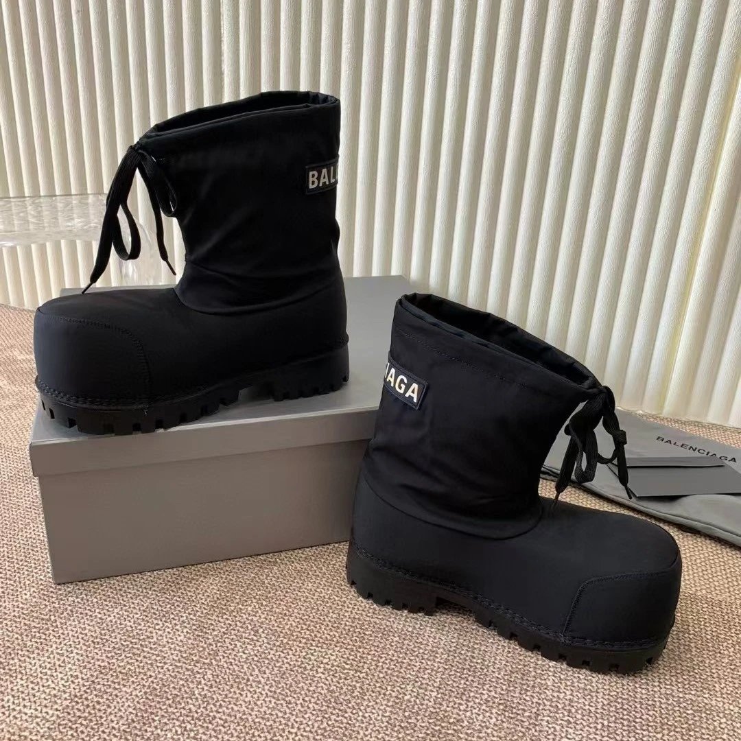 Balenciaga Black Ankle Boots