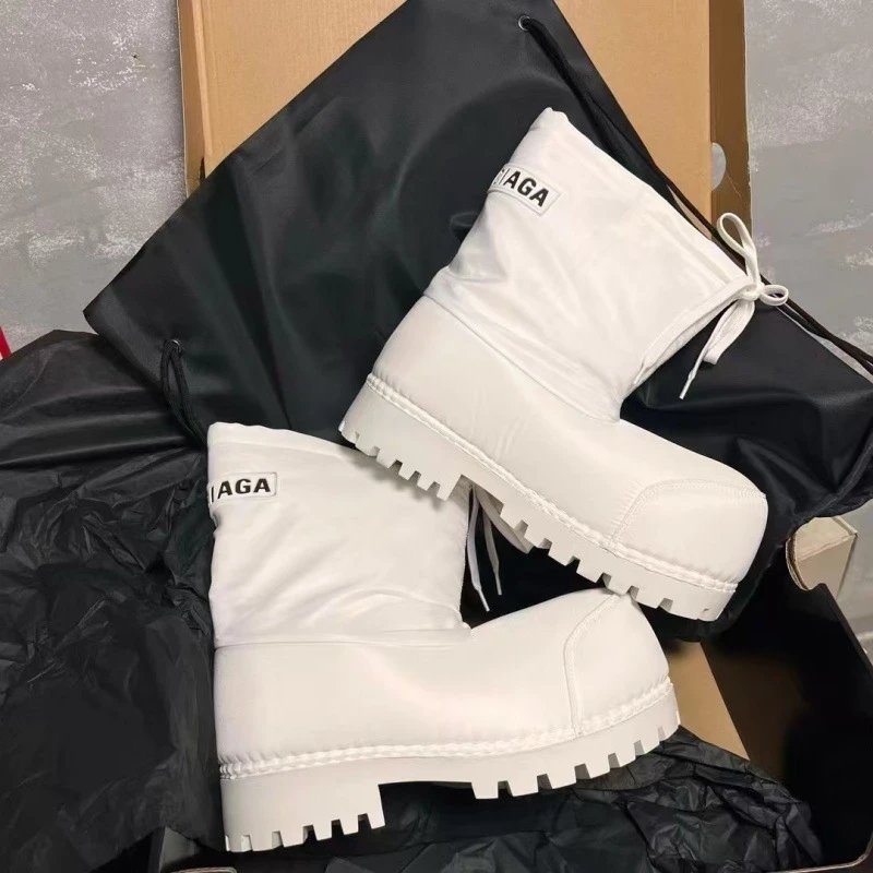 Balenciaga Snow Boot Black Boots - 3