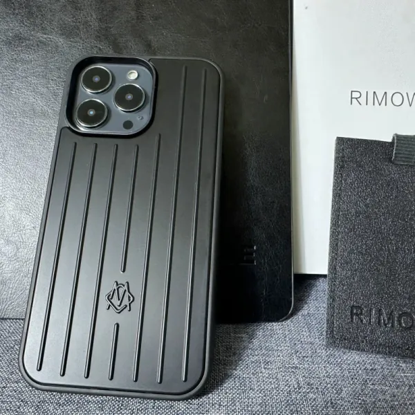 RIMOWA Essential Phone Case Black Phone-Case - 1