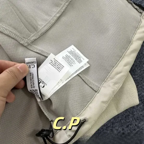 C.P. Company Goggle Jacket Beige Outerwear - 15