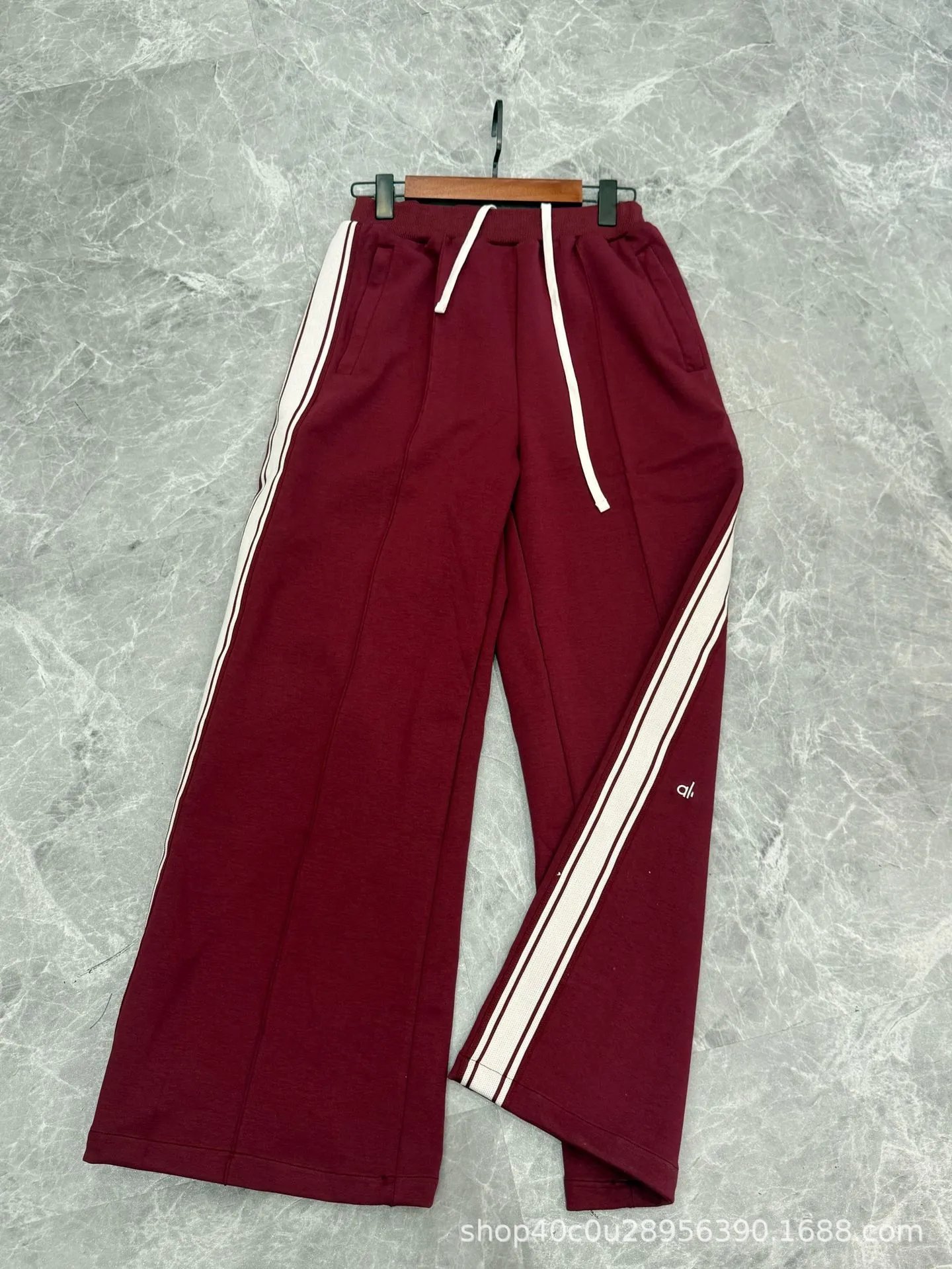 Wine-red trousers SKU image
