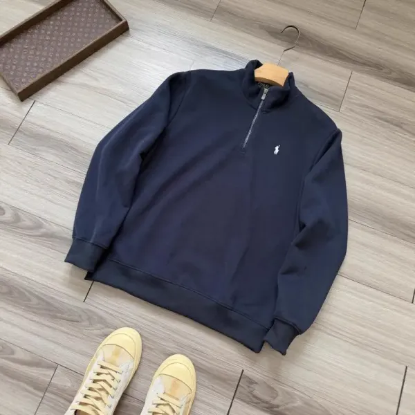 Polo Ralph Lauren Half-Zip Pullover Navy Sweatshirt - 1
