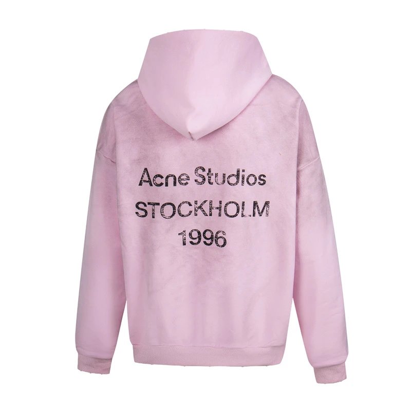Acne Studios Stockholm 1996 Black Hoodie - 18