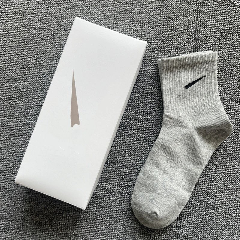 Mid Tube Grey 5 Pairs