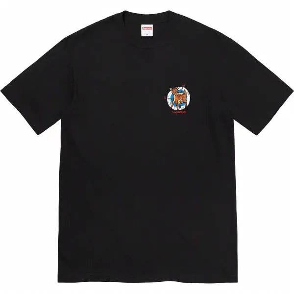 Supreme Bambi Lifebuoy T-Shirt Black - 1
