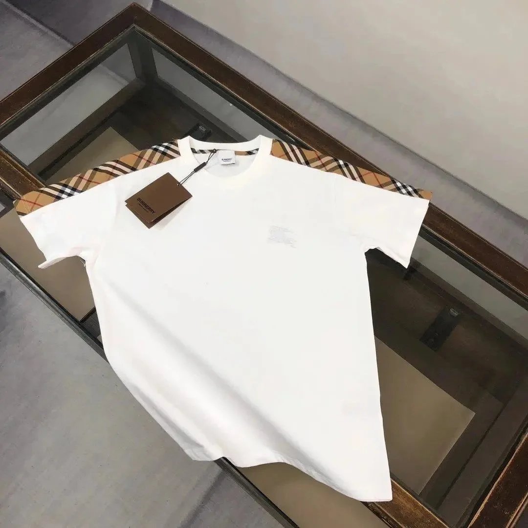 Burberry T-Shirts Short-Sleeve Logo T-Shirt — Section 15-White