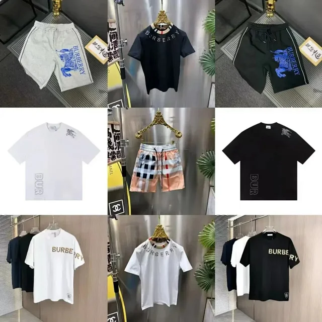 Burberry T-Shirts Short-Sleeve Logo T-Shirt product detail image 4