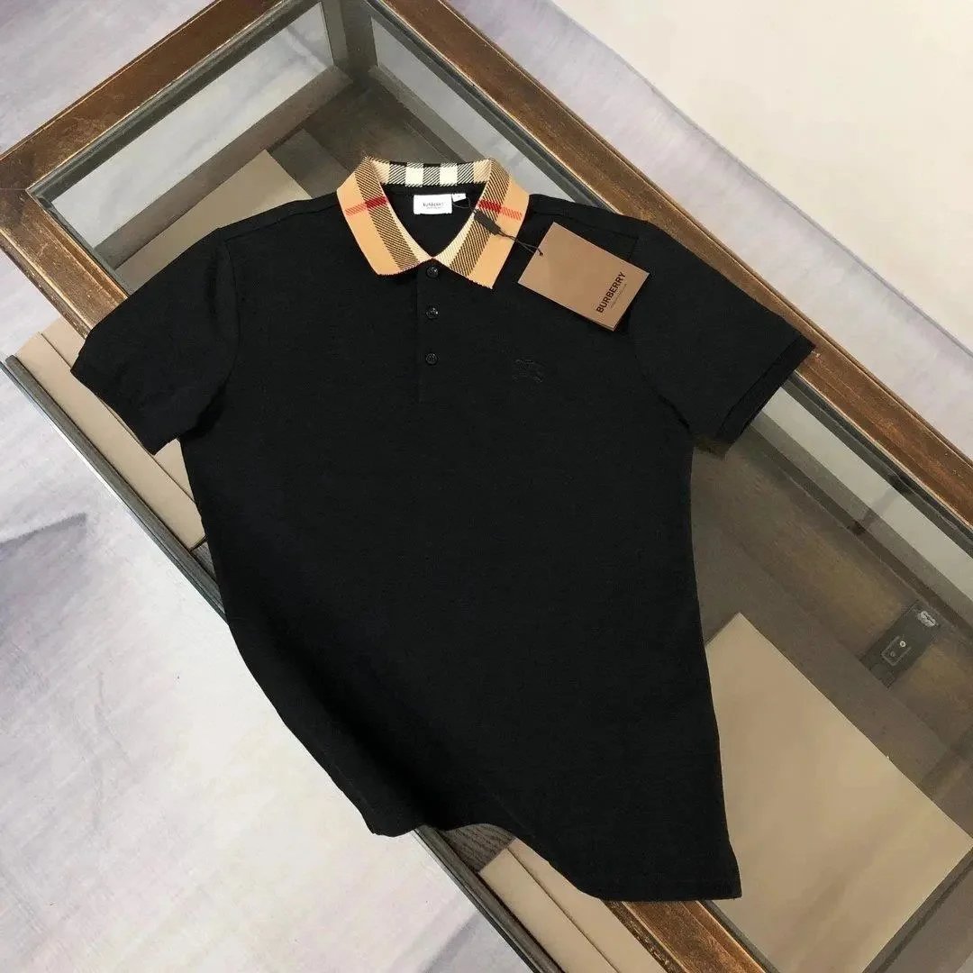 Burberry T-Shirts Short-Sleeve Logo T-Shirt — 17-Black