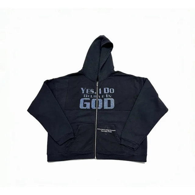 Enfants Riches Déprimés Hoodies & Sweatshirts Distressed washed graphic pullover hoodie product detail image 6
