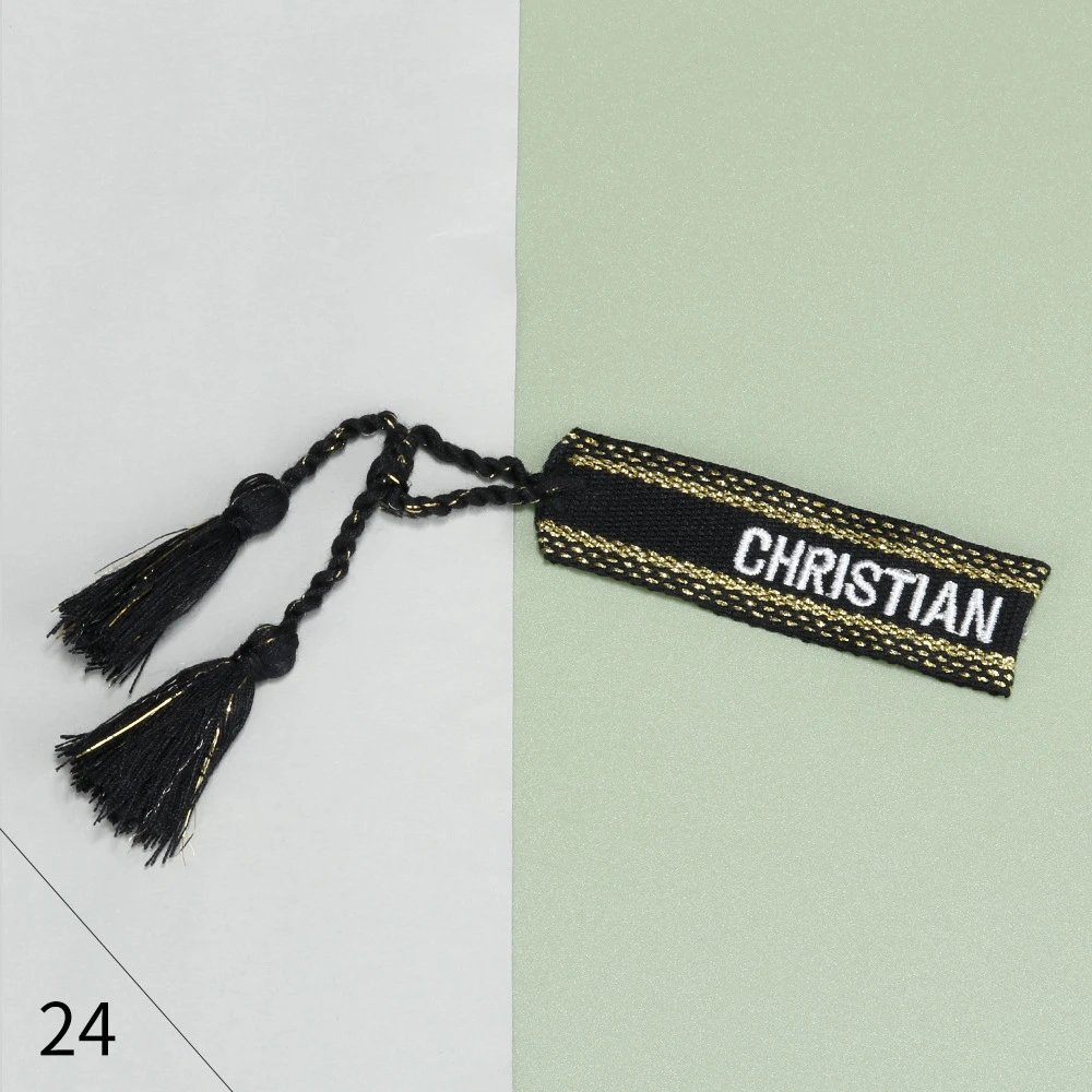 Christian Louboutin Christian Louboutin Black & Gold Tassel Bookmark Black