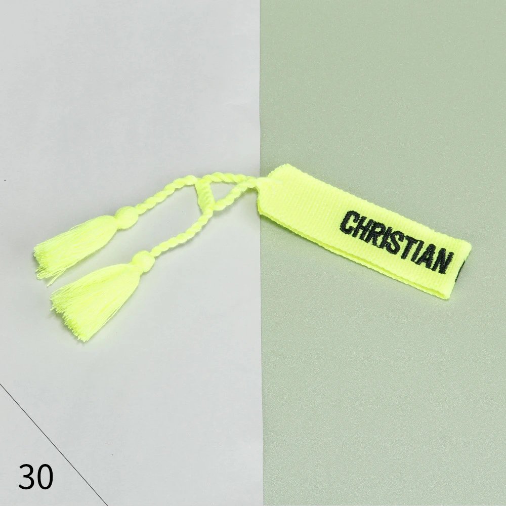 Christian Louboutin Christian Louboutin Neon Yellow Tassel Bookmark Yellow