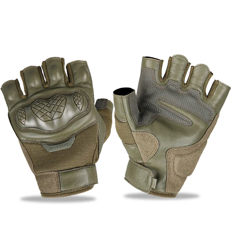 Half-finger tactical gloves