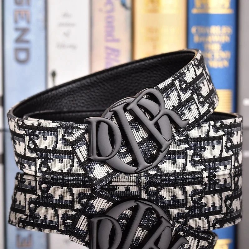 Christian Dior Belts CD Buckle Oblique Monogram Belt — 08