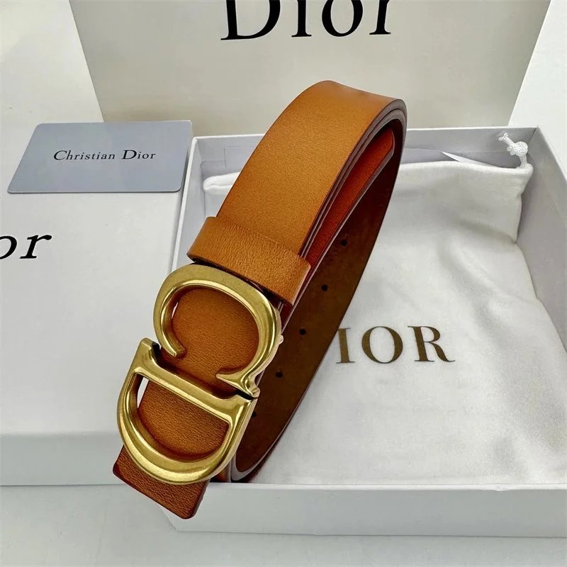 Christian Dior Belts CD Buckle Oblique Monogram Belt — 40