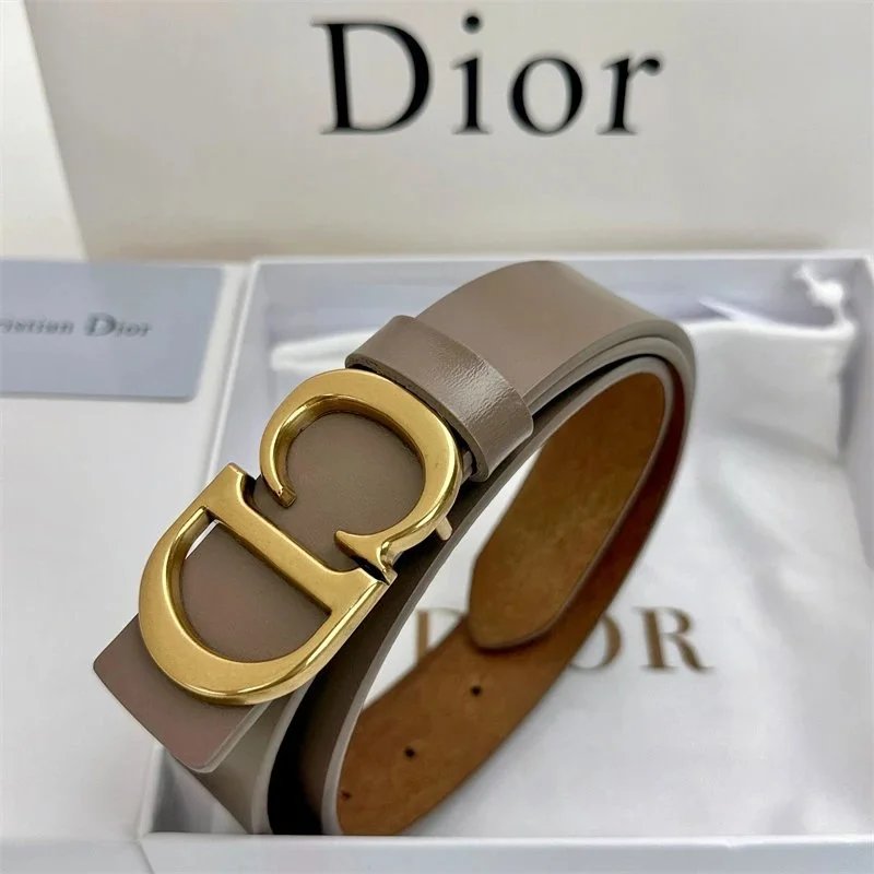 Christian Dior Belts CD Buckle Oblique Monogram Belt — 37